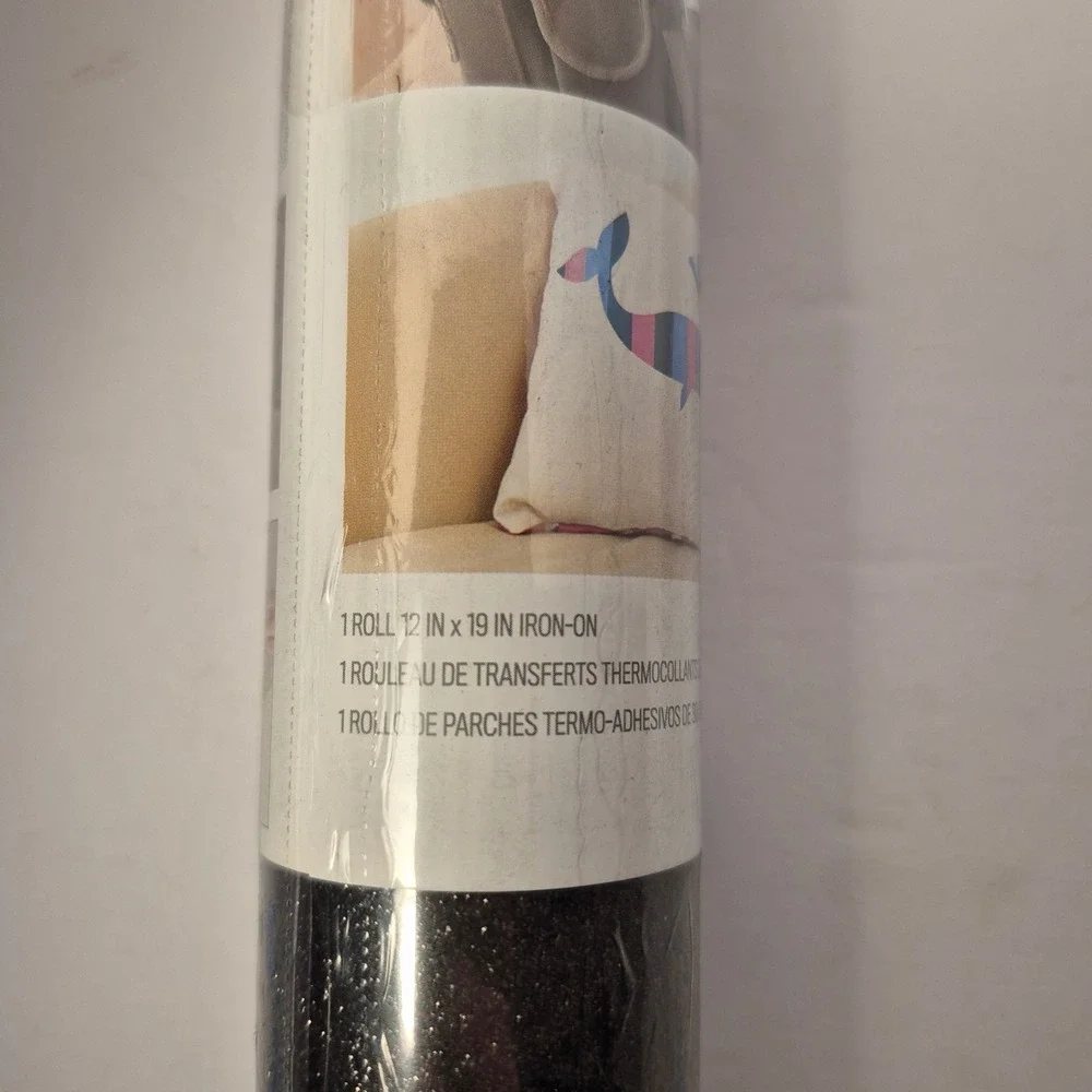 Cricut Glitter Iron On Bundle 3 Rolls‎ Heat Transfer Vinyl DIY Craft 12x19